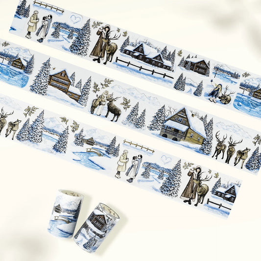 WT - Crystal Garden Wide Washi/PET Tape
