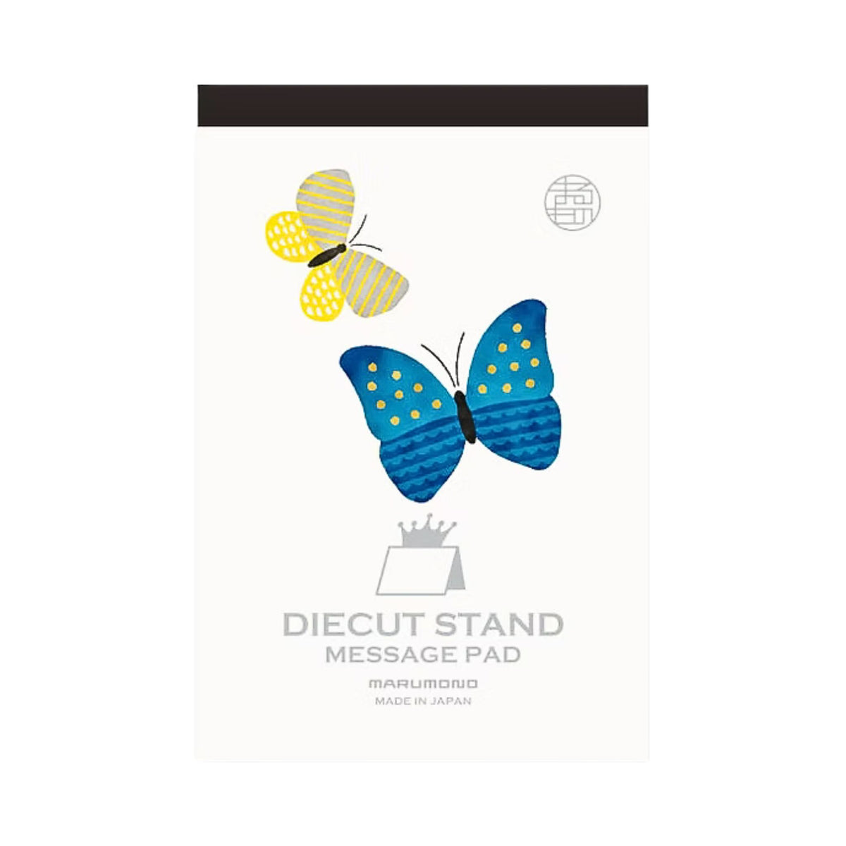 MARUMONO - Diecut Stand - Message Pad - Butterfly