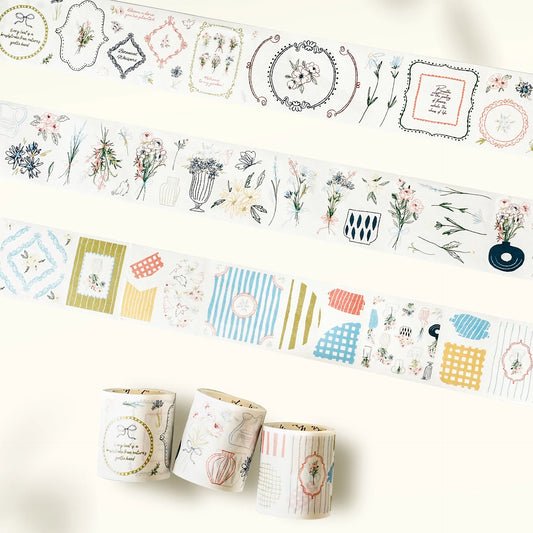 WT - Doodle & Vine Washi Tape Sticker Set