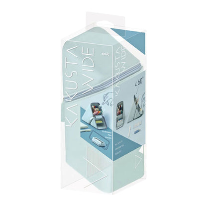Sonic - Kakusta Wide - Portable Pen Holder With Drawer - Light Blue