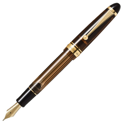 PILOT - CUSTOM 823 - Gift Set - Fountain Pen + Ink - Amber - Medium