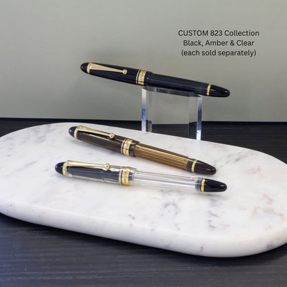PILOT - CUSTOM 823 - Gift Set - Fountain Pen + Ink - Black - Fine
