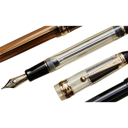 PILOT - CUSTOM 823 - Gift Set - Fountain Pen + Ink - Clear - Medium