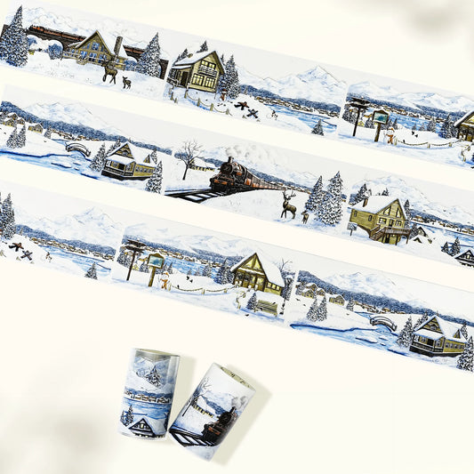WT - Frozen World Wide Washi/PET Tape