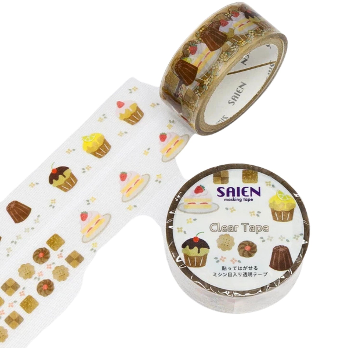 SAIEN - PET - Clear Tape - Baked Confectionery