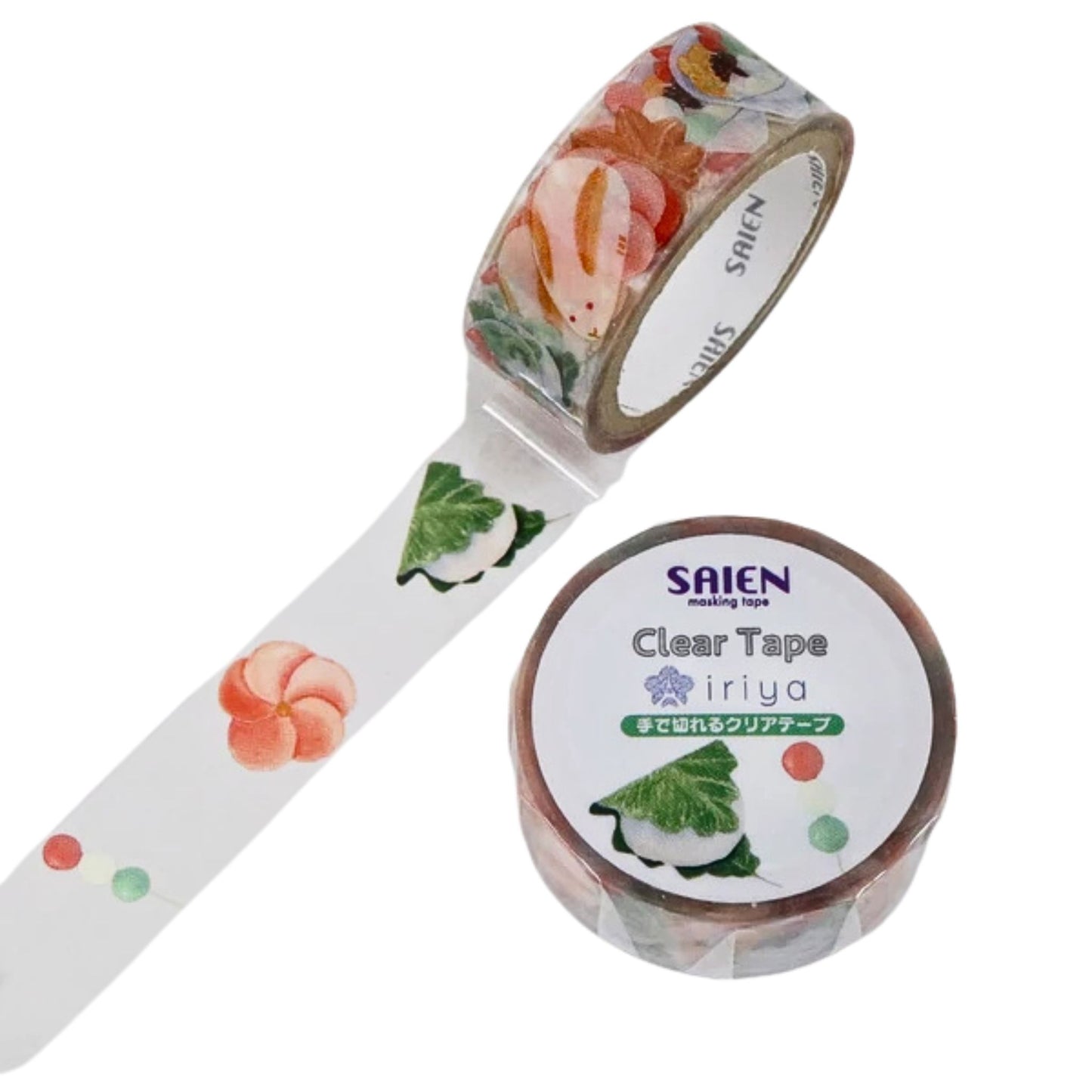 SAIEN - PET - Clear Tape - Japanese Sweets