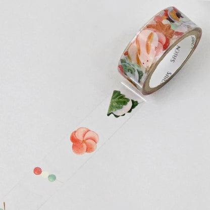 SAIEN - PET - Clear Tape - Japanese Sweets