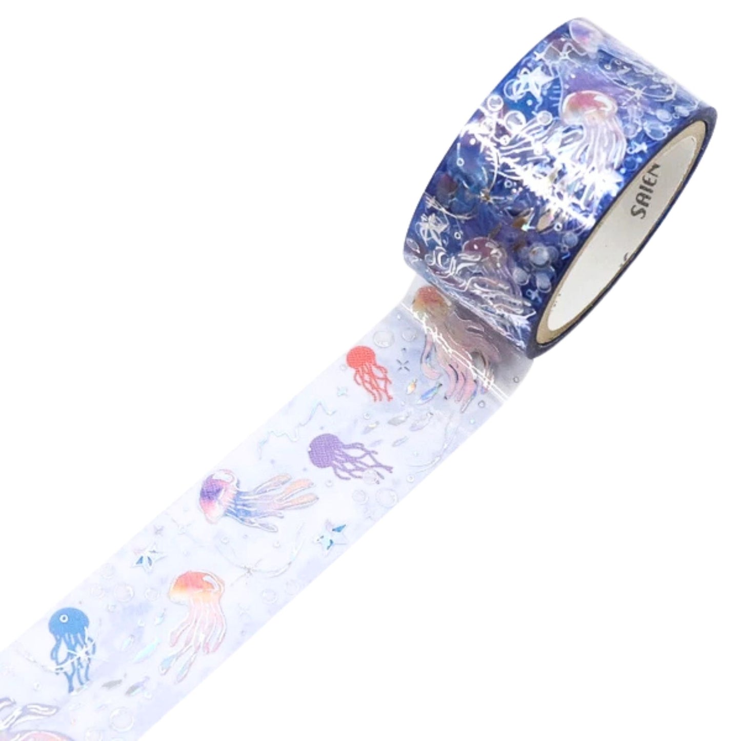 SAIEN - PET - Twinkle Clear Tape - Jellyfish