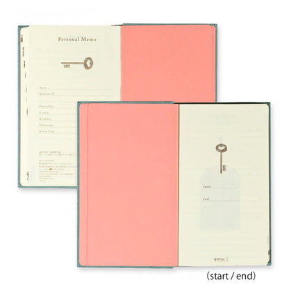 MIDORI - 3 Year Gate Diary - Blue