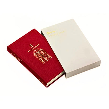 MIDORI - 5 Year Gate Diary - Red