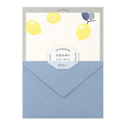 MIDORI - Letterpress Set (3 Designs)