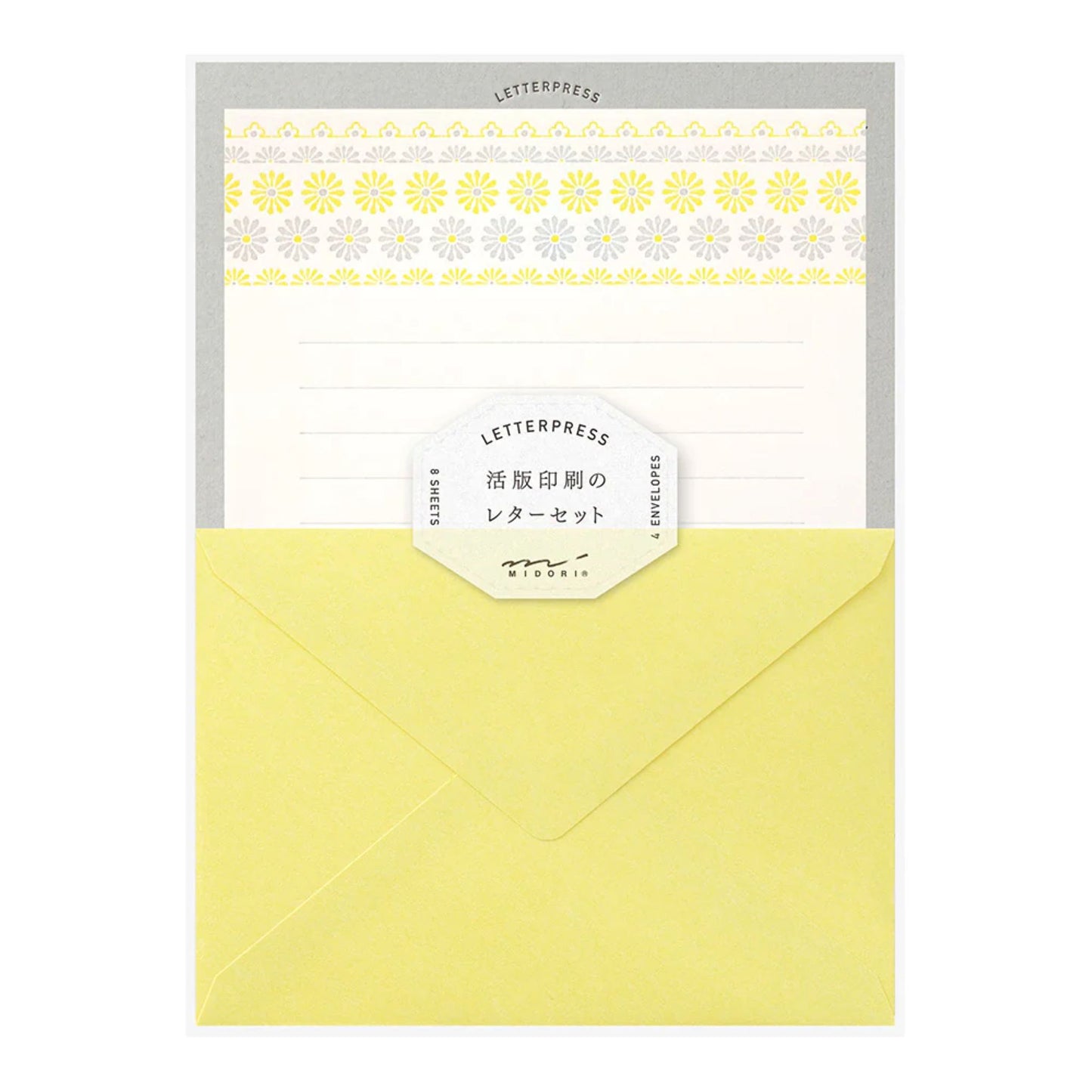 MIDORI - Letterpress Set (3 Designs)