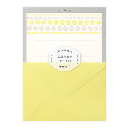 MIDORI - Letterpress Set (3 Designs)