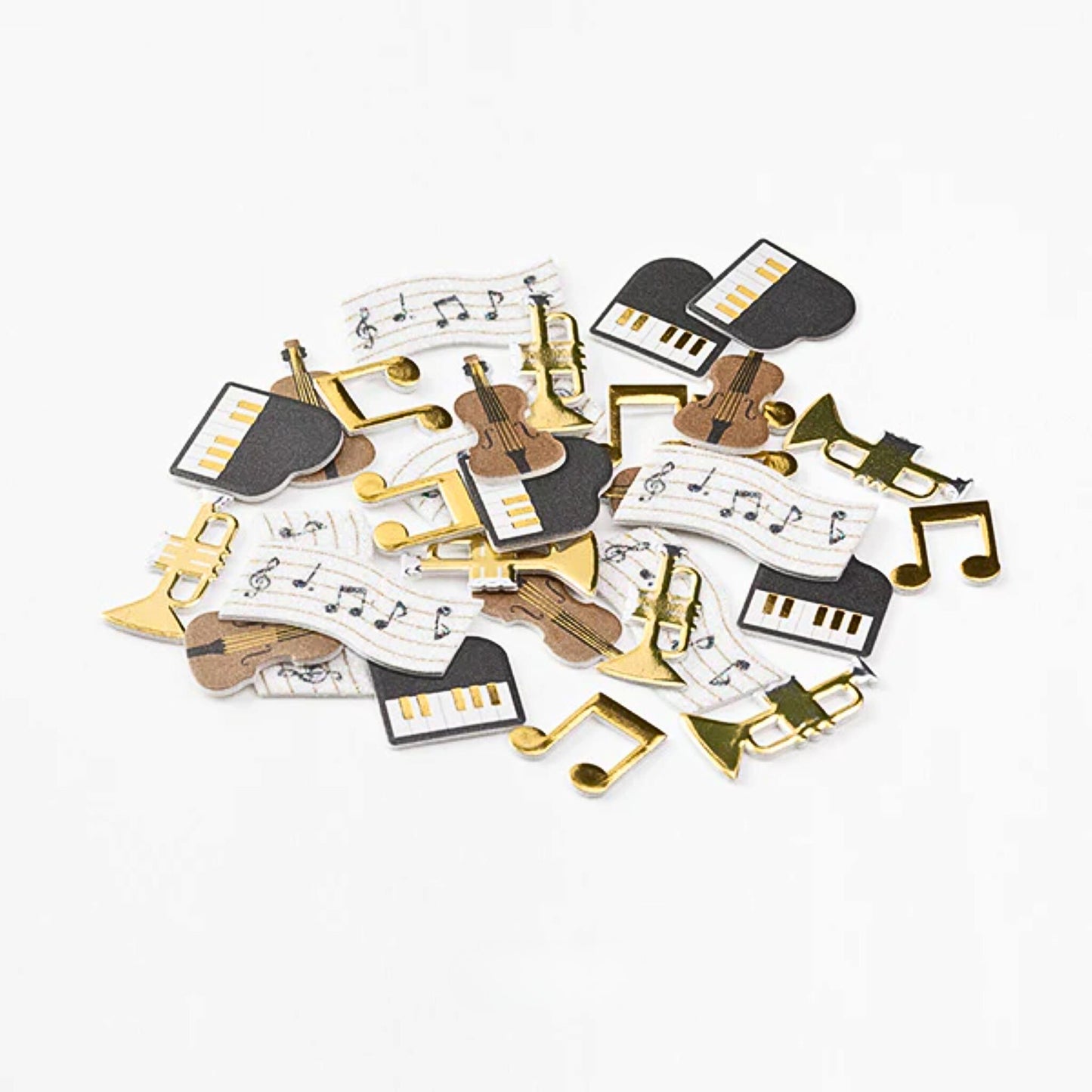 MIDORI - Paper Craft Museum 3D Motif Stickers: Music