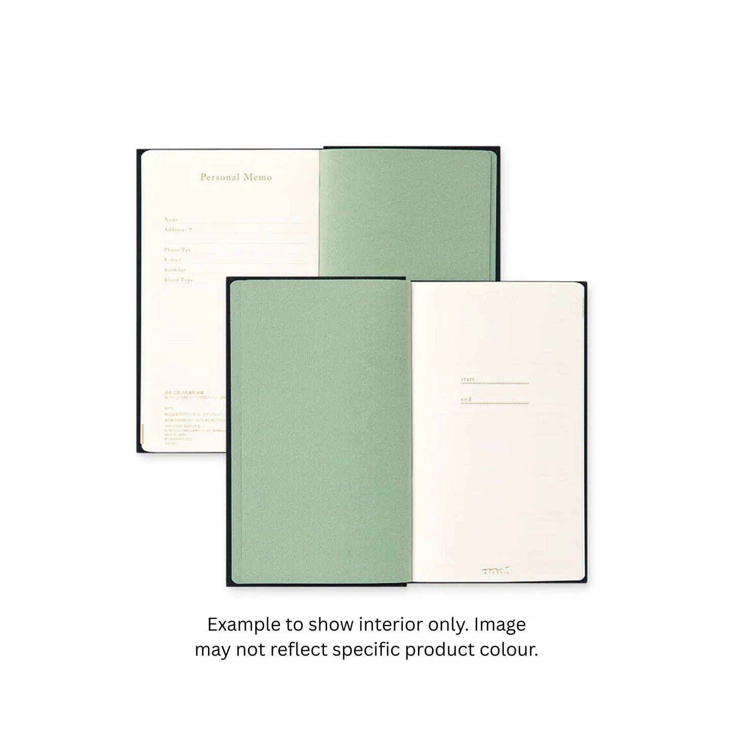 MIDORI - 5-Year Embroidery Diary - Beige