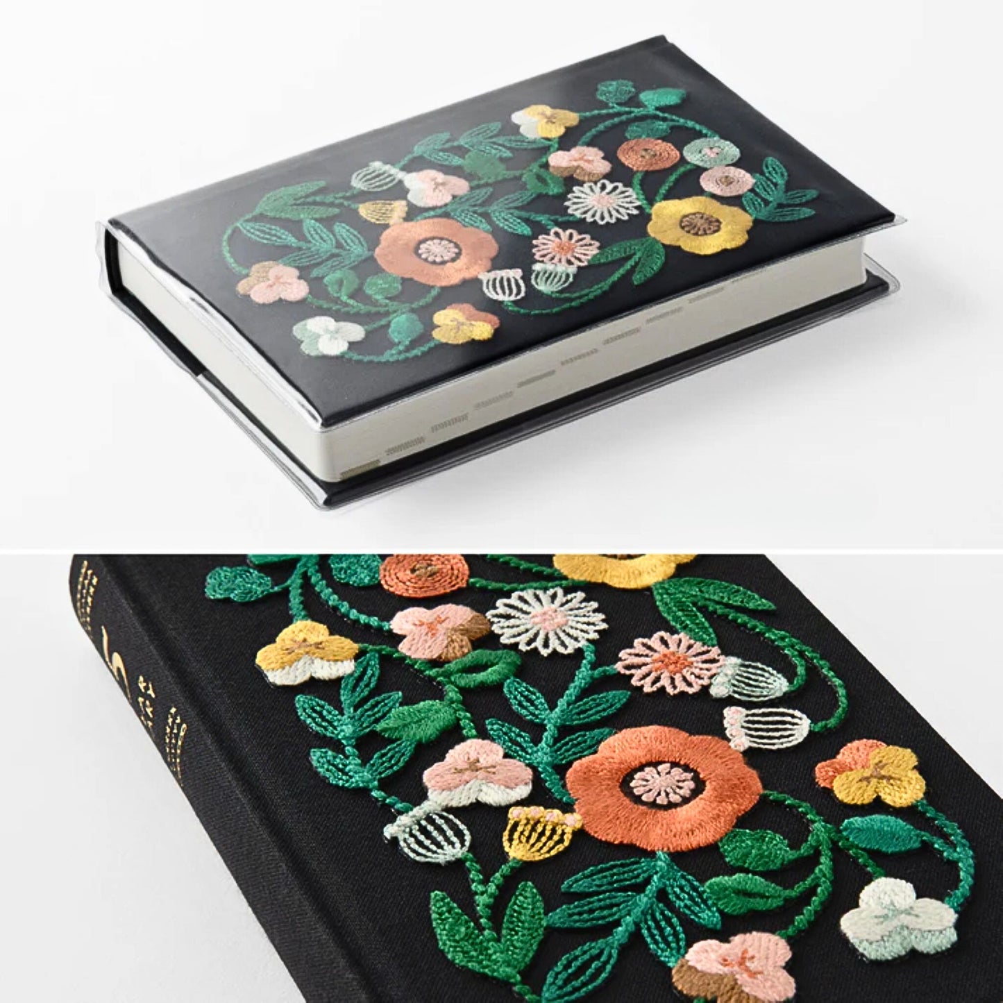 MIDORI - 5-Year Embroidery Diary - Black