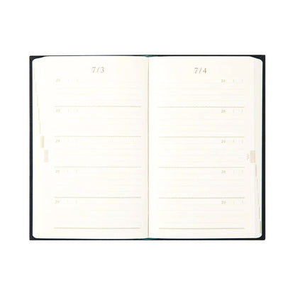 MIDORI - 5-Year Embroidery Diary - Black