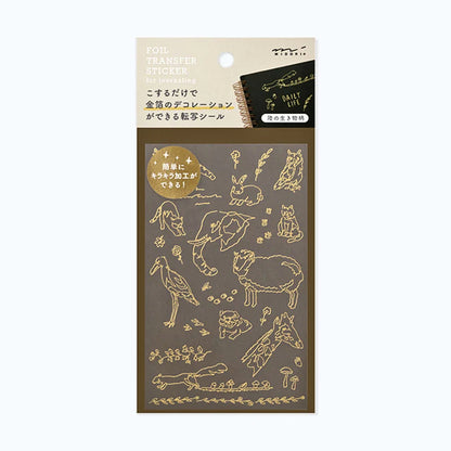MIDORI - Foil Transfer Stickers