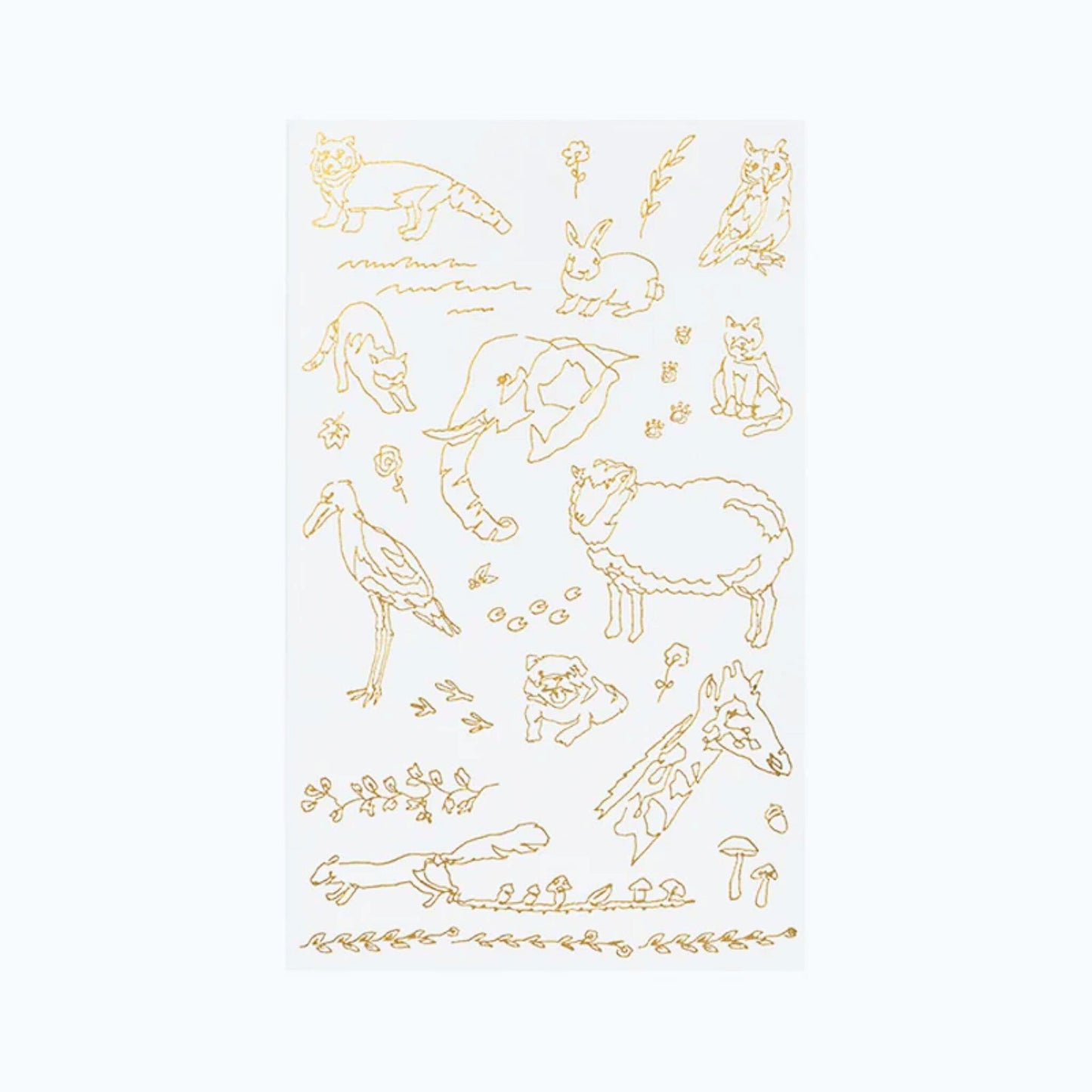 MIDORI - Foil Transfer Stickers