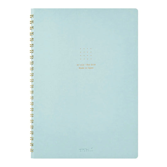 MIDORI - Colour A5 Ring Notebook Dot-Grid