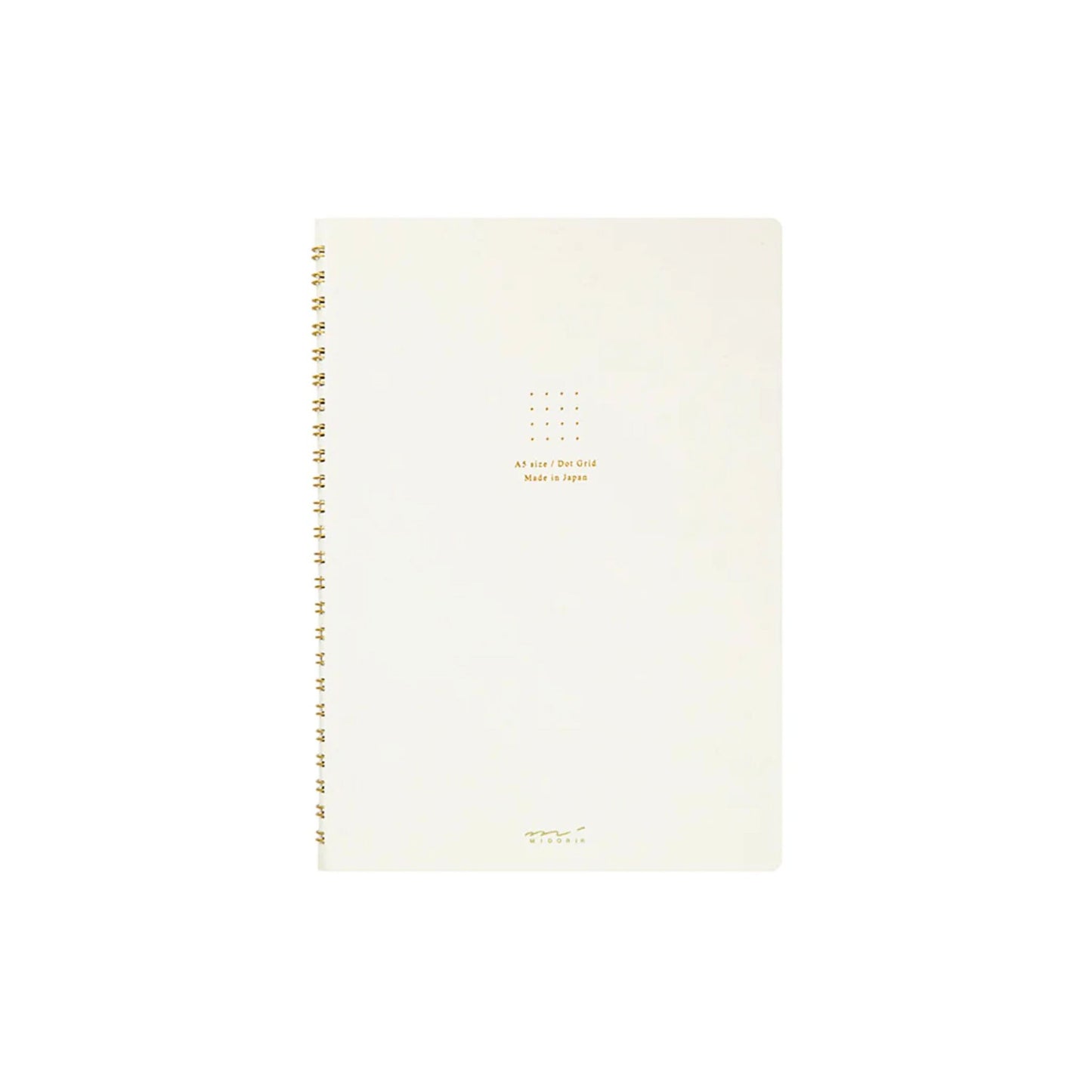MIDORI - Colour A5 Ring Notebook Dot-Grid