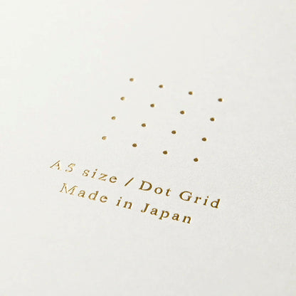 MIDORI - Colour A5 Ring Notebook Dot-Grid