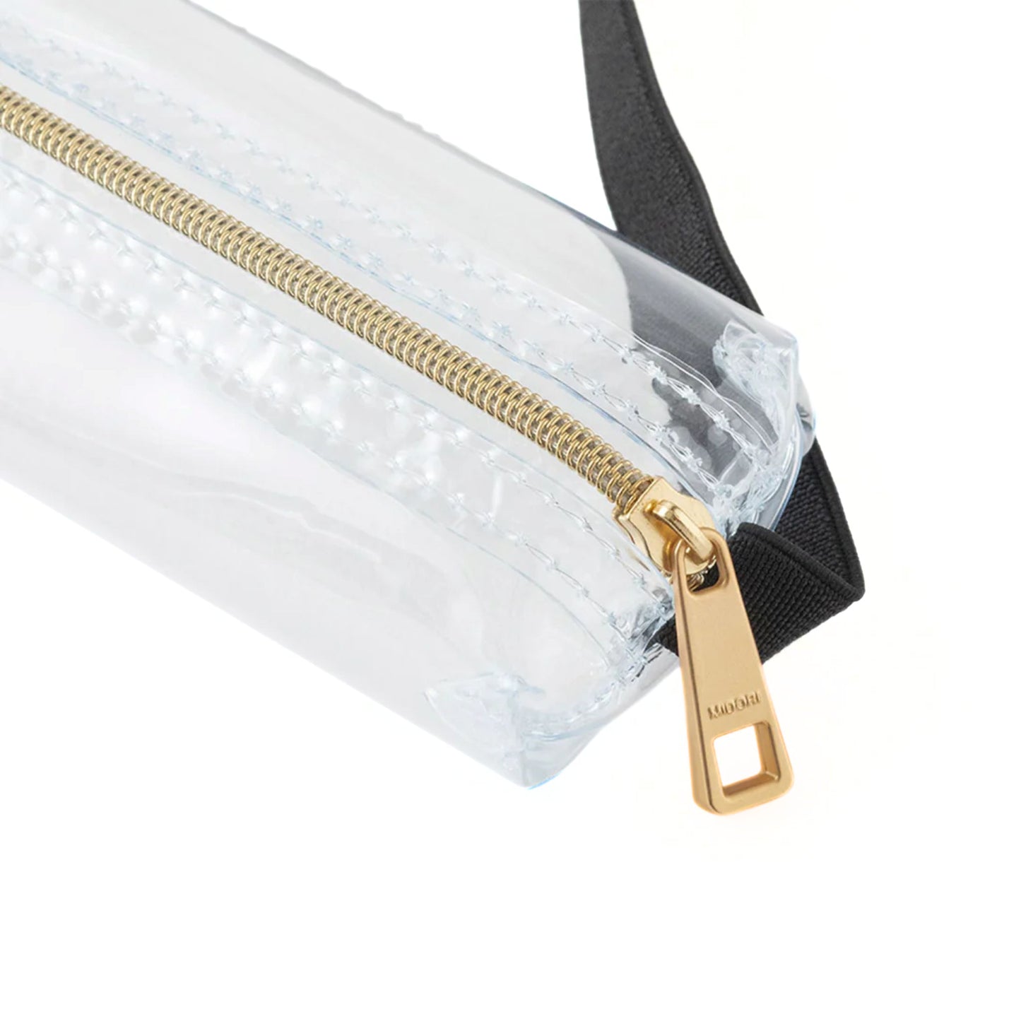 MIDORI - B6-A5 Book Band Pen Case: Clear A