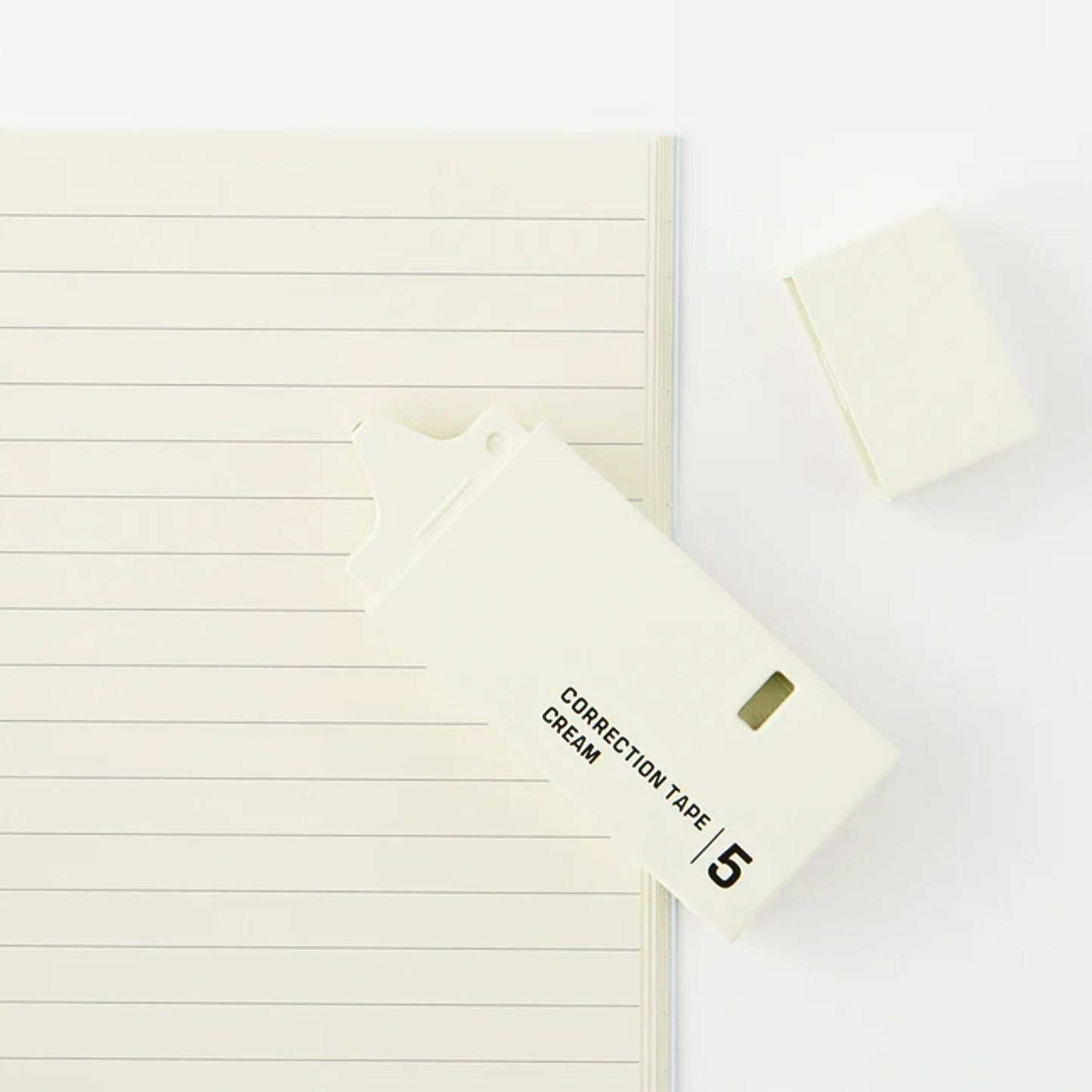 MIDORI - Correction Tape 5mm: Cream
