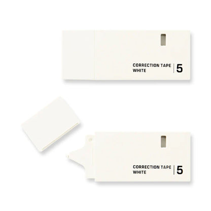 MIDORI - Correction Tape 5mm: White