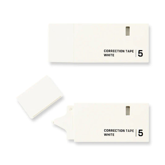 MIDORI - Correction Tape 5mm: White