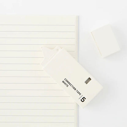 MIDORI - Correction Tape 5mm: White
