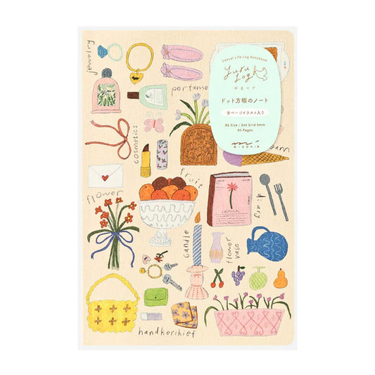 MIDORI - Yuru Log B6 Notebook: My Life