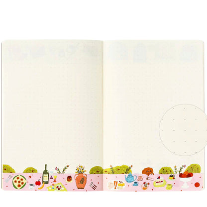 MIDORI - Yuru Log B6 Notebook: My Life