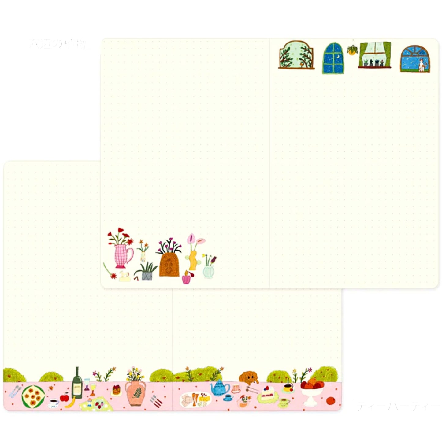 MIDORI - Yuru Log B6 Notebook: My Life