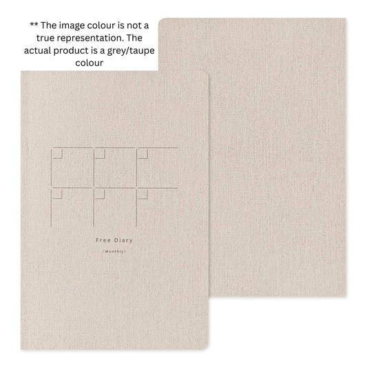 MIDORI - Yuru Log Date-Free Diary B6 18 Months