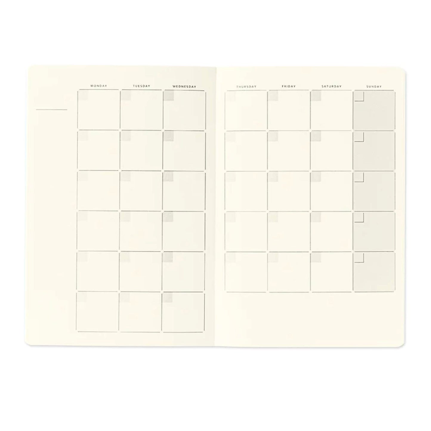MIDORI - Yuru Log Date-Free Diary B6 18 Months