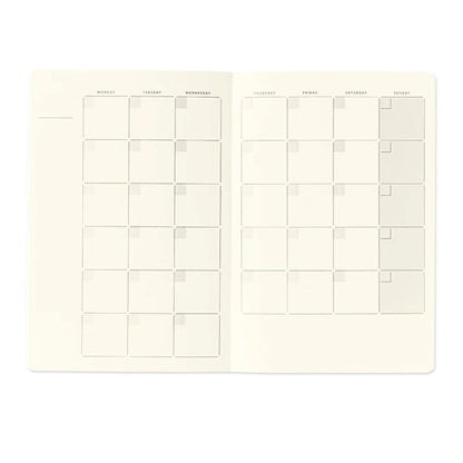 MIDORI - Yuru Log Date-Free Diary B6 18 Months