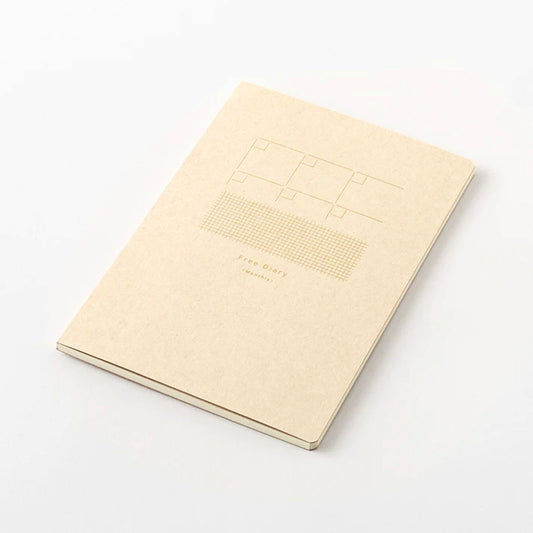 MIDORI - Yuru Log Date-Free Diary B6 12 Months