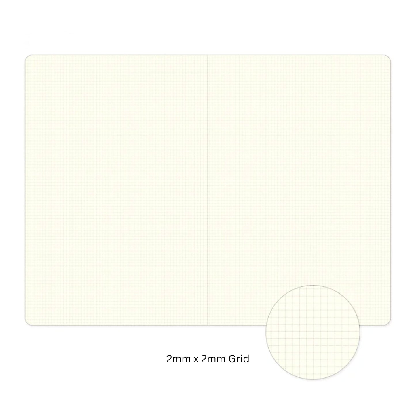 MIDORI - Yuru Log Notebook B6 - Grid
