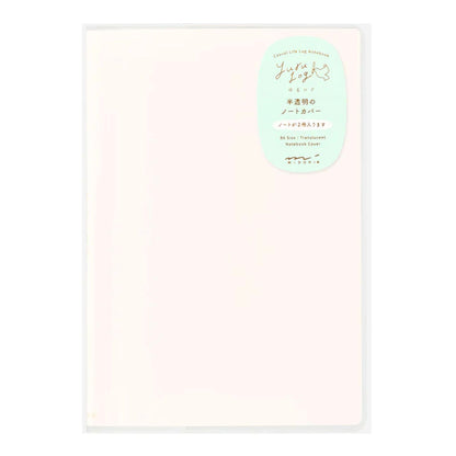 MIDORI - Yuru Log B6 Notebook Cover: Clear