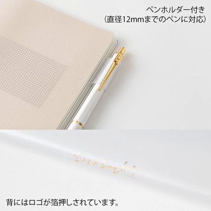 MIDORI - Yuru Log B6 Notebook Cover: Clear