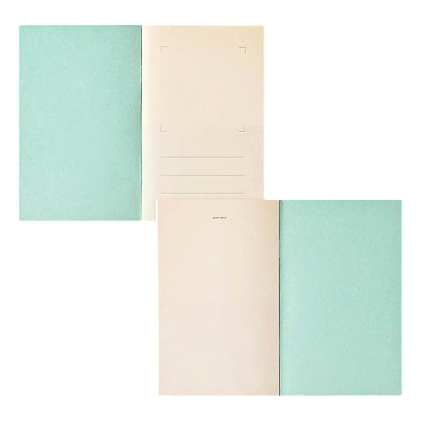 MIDORI - Peelable Sticker Book - Light Blue