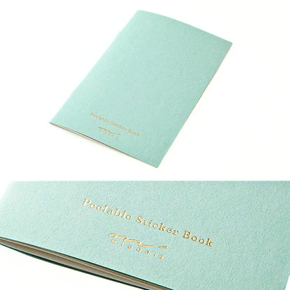 MIDORI - Peelable Sticker Book - Light Blue