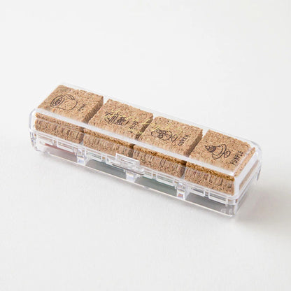 MIDORI - Yuru Log Pre-Inked Stamp: Cafe