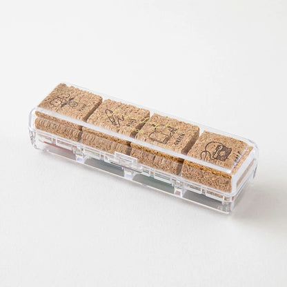 MIDORI - Yuru Log Pre-Inked Stamp: Daily Life