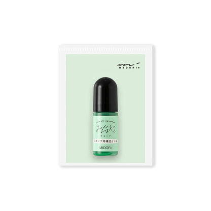 MIDORI - Yuru Log Pre-Inked Stamp Ink Refill (4 Colours)
