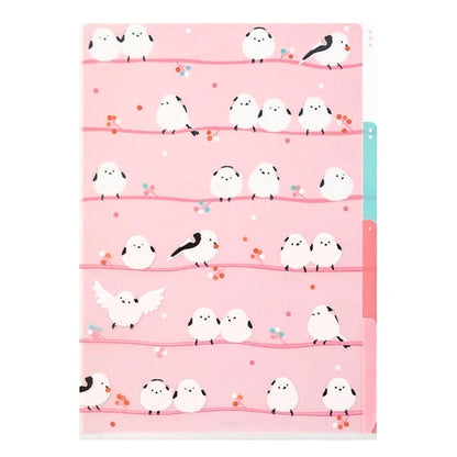 MIDORI - 3-Pocket File: Bird