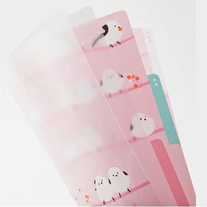 MIDORI - 3-Pocket File: Bird
