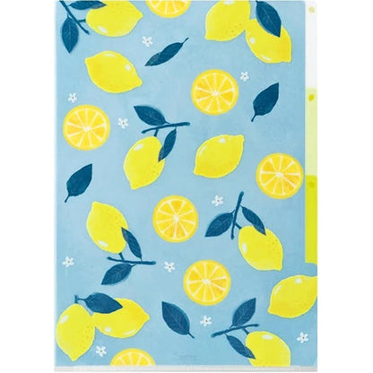 MIDORI - 3-Pocket File: Lemon