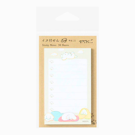 MIDORI - Sticky Notes: To-Do List Dog (Grey)
